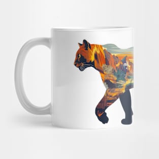 Mountain Lion Zion National Park Mug